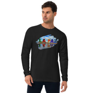 Camiseta de manga larga y cuello redondo La Paz