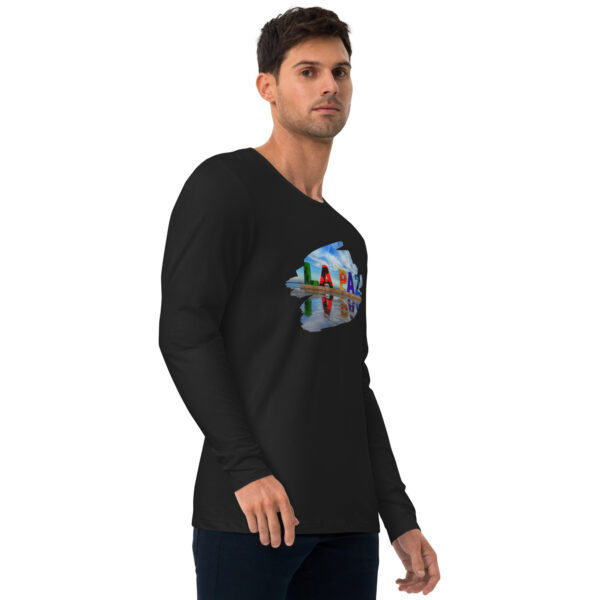Camiseta de manga larga y cuello redondo La Paz - Imagen 4