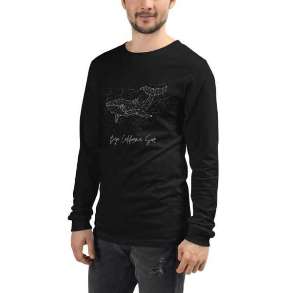 Camiseta Constelación Ballena manga larga unisex
