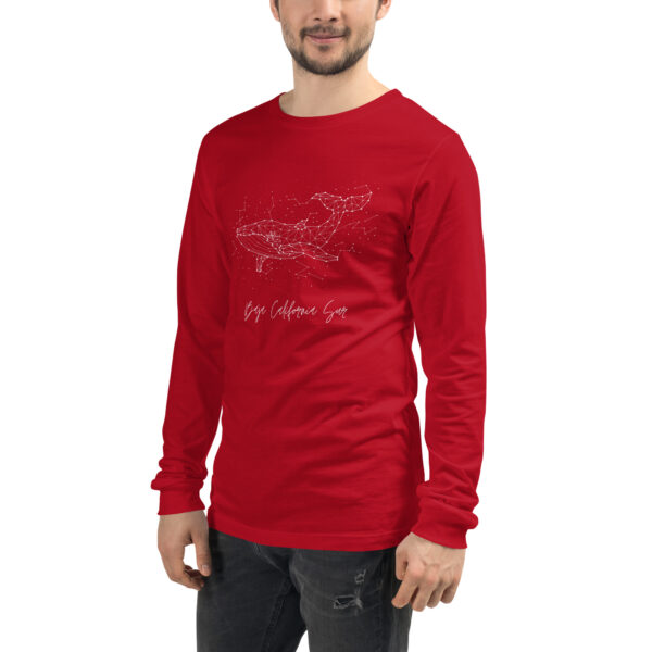 Camiseta Constelación Ballena manga larga unisex - Imagen 5