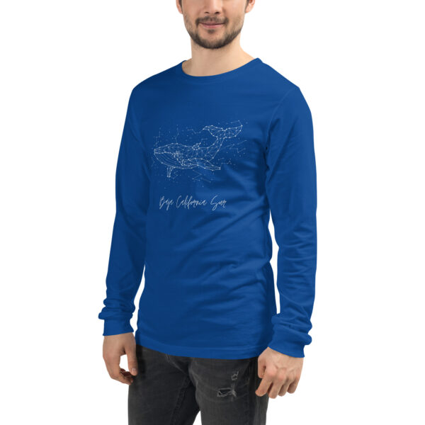 Camiseta Constelación Ballena manga larga unisex - Imagen 7
